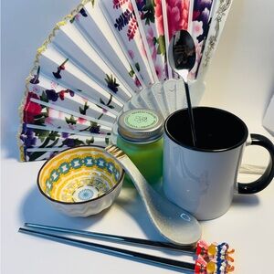 Gift Set Asian Inspired-Tea Tea Party Set- Ready for Gifting-Tea Set Asian Style